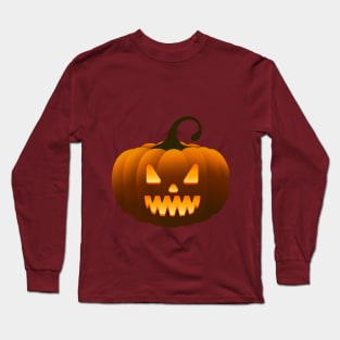 Halloween scary pumpkin Long Sleeve T-Shirt